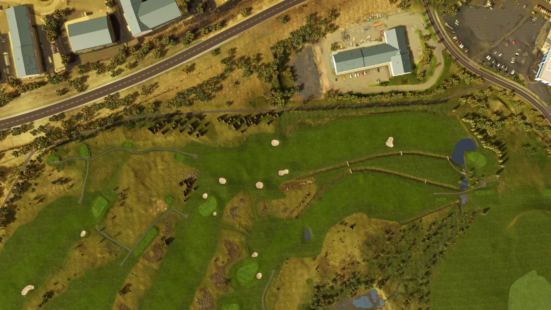 Hole 15 at Reykjavik Grafarholt
