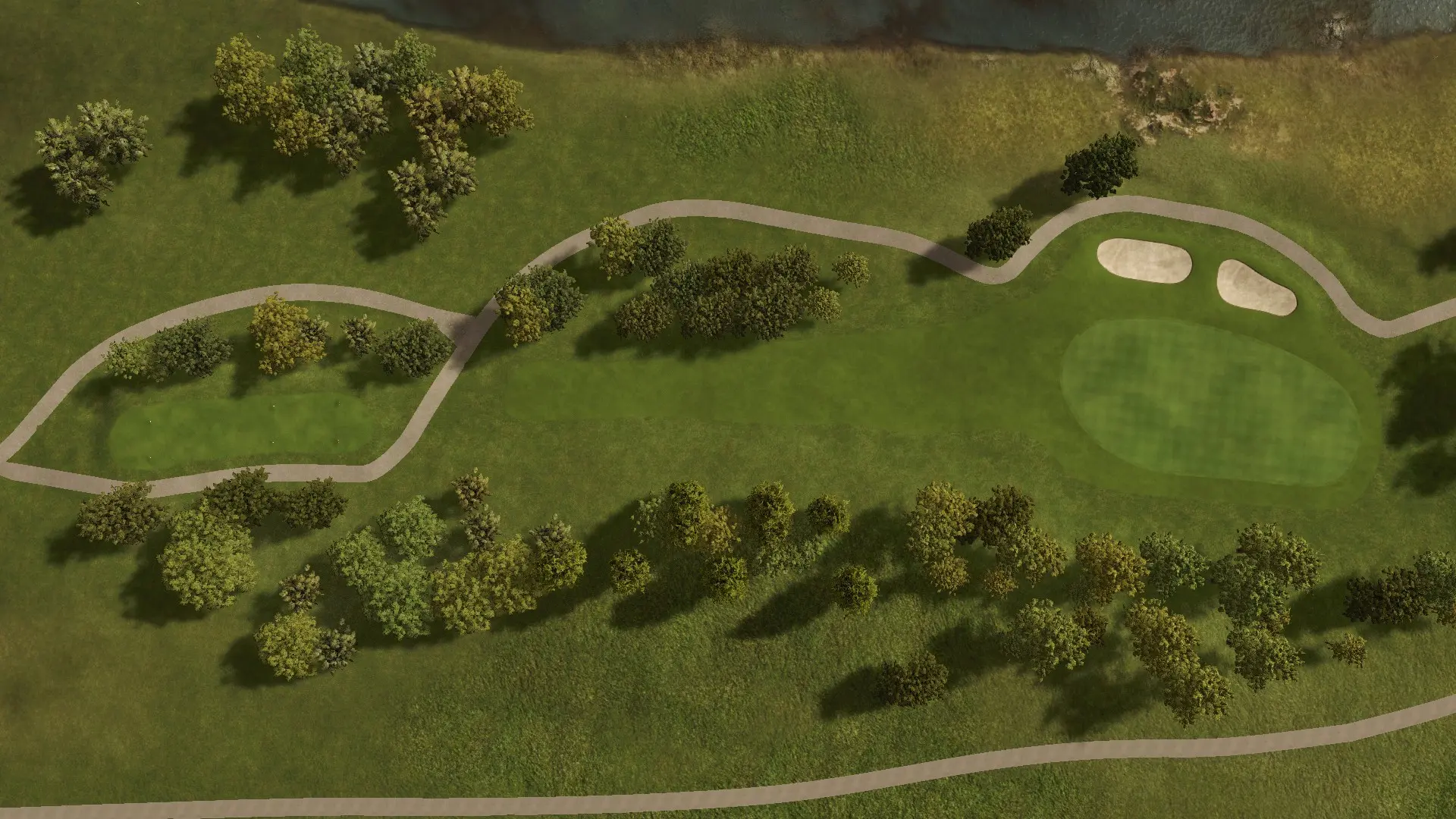 Hole 4 at Reykjavik Korpa Ain/Landid