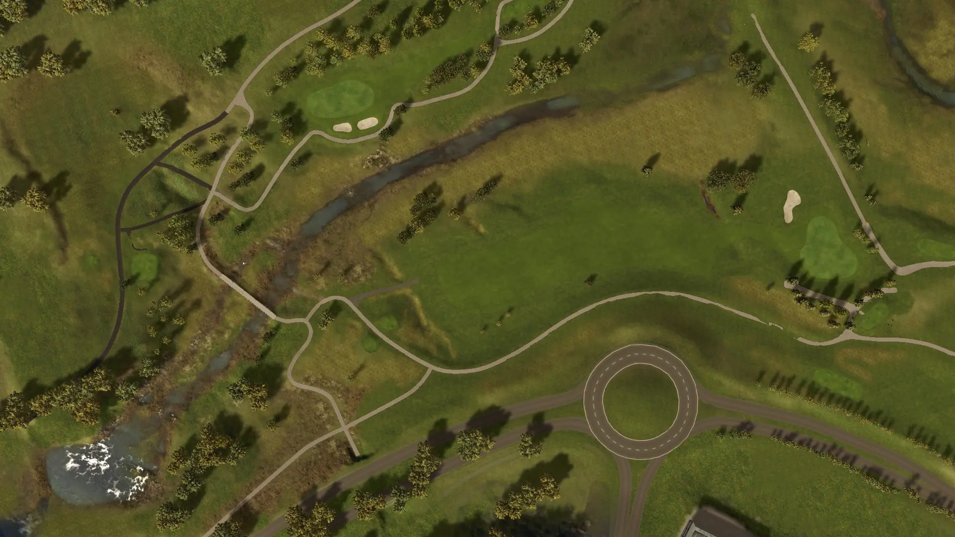 Hole 5 at Reykjavik Korpa Ain/Landid