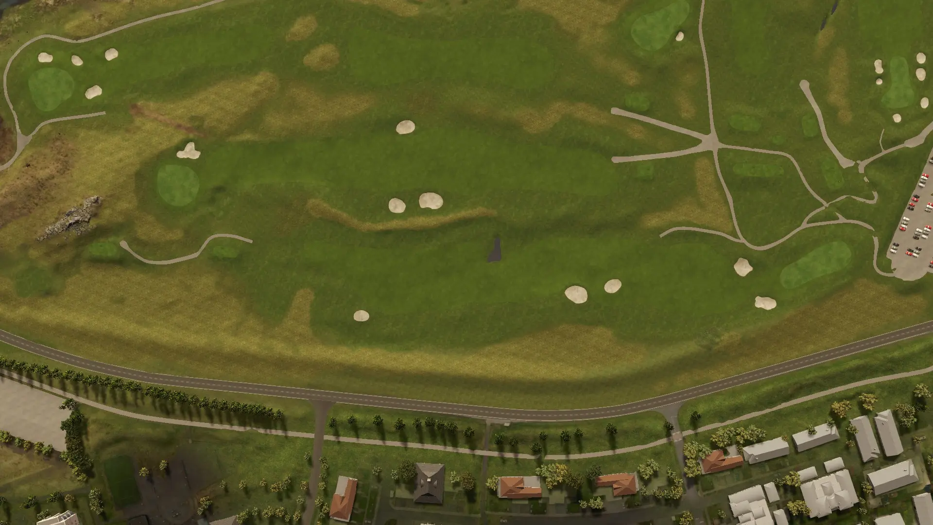 Hole 18 at Reykjavik Korpa Ain/Landid