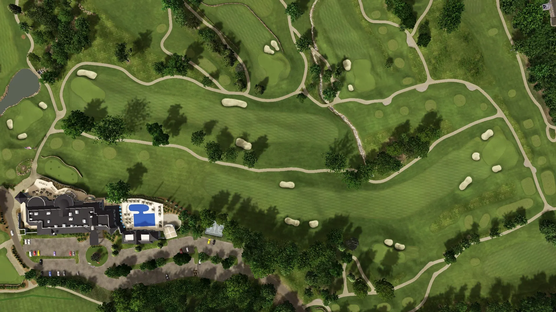 Hole 1 at Richland Country Club