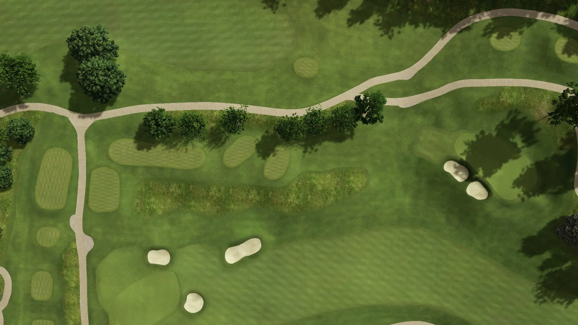 Hole 2 at Richland Country Club