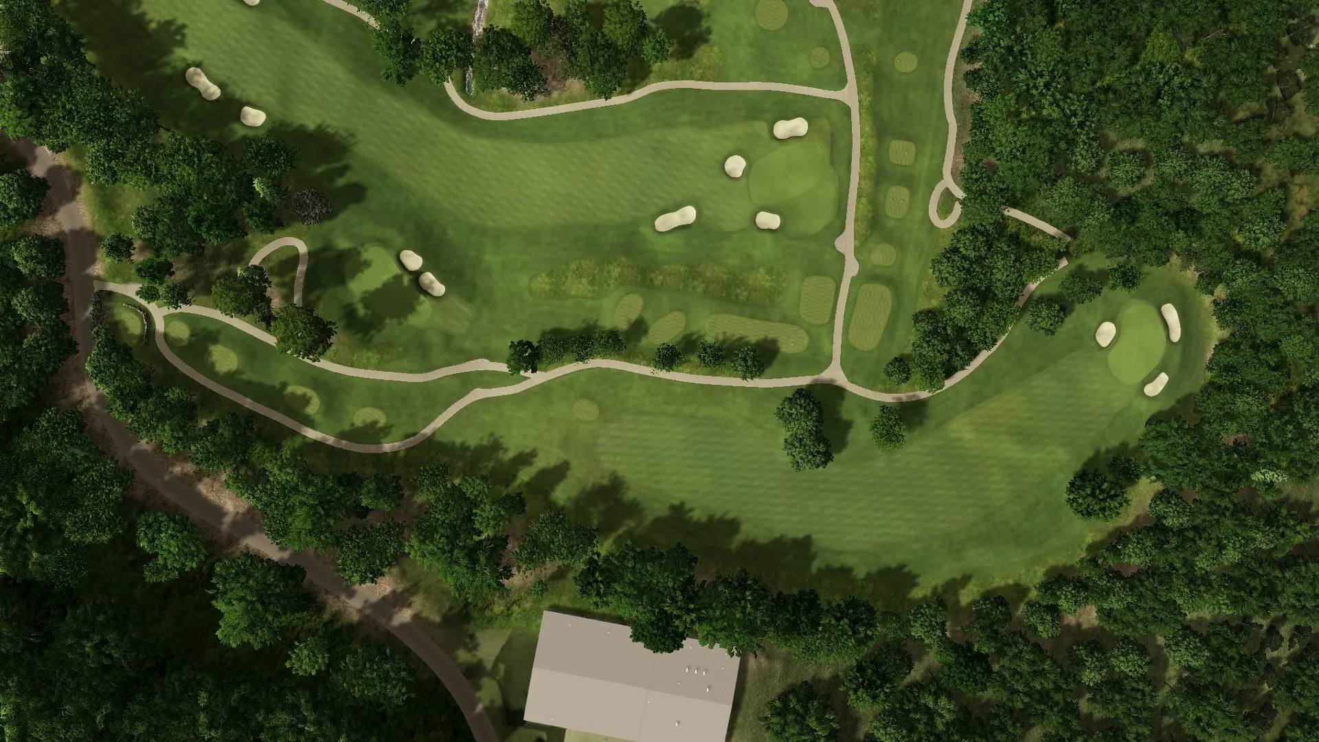 Hole 3 at Richland Country Club