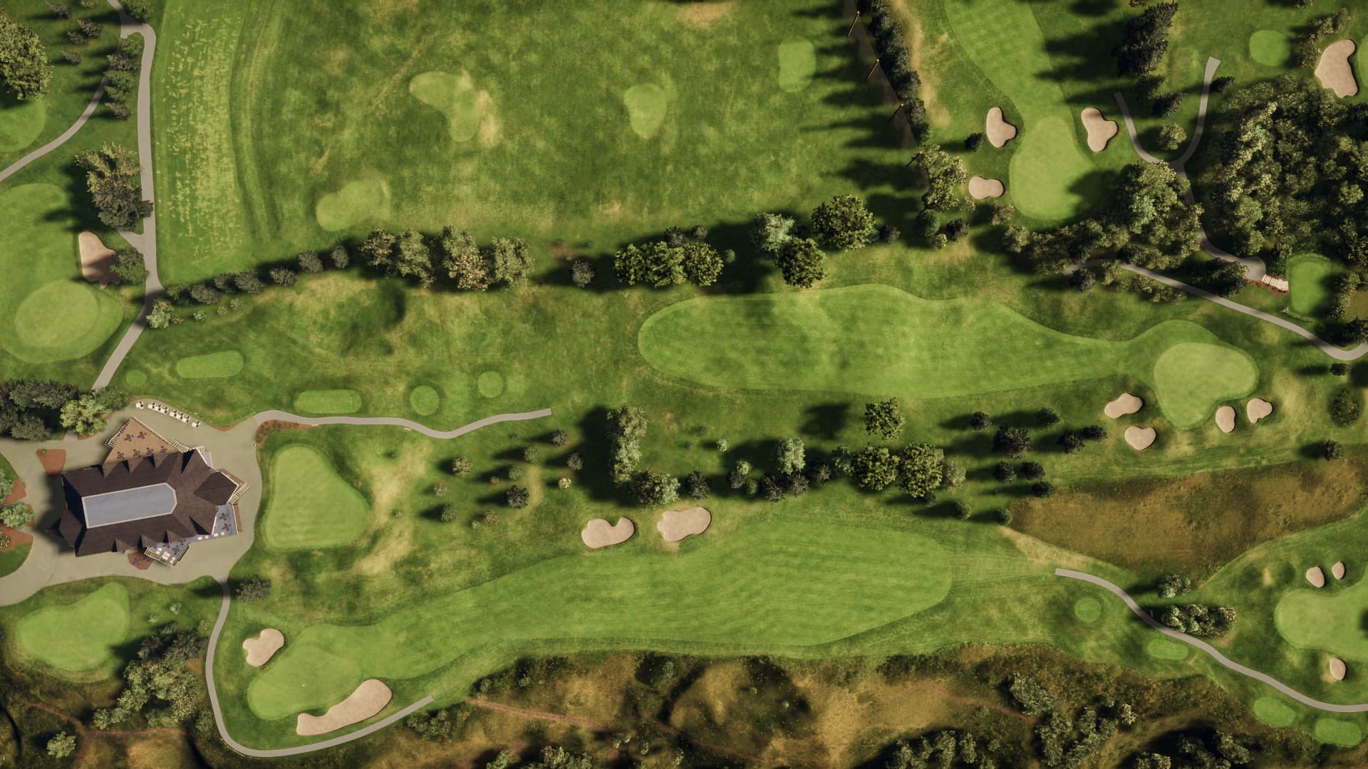 Hole 1 at Riverside Country Club