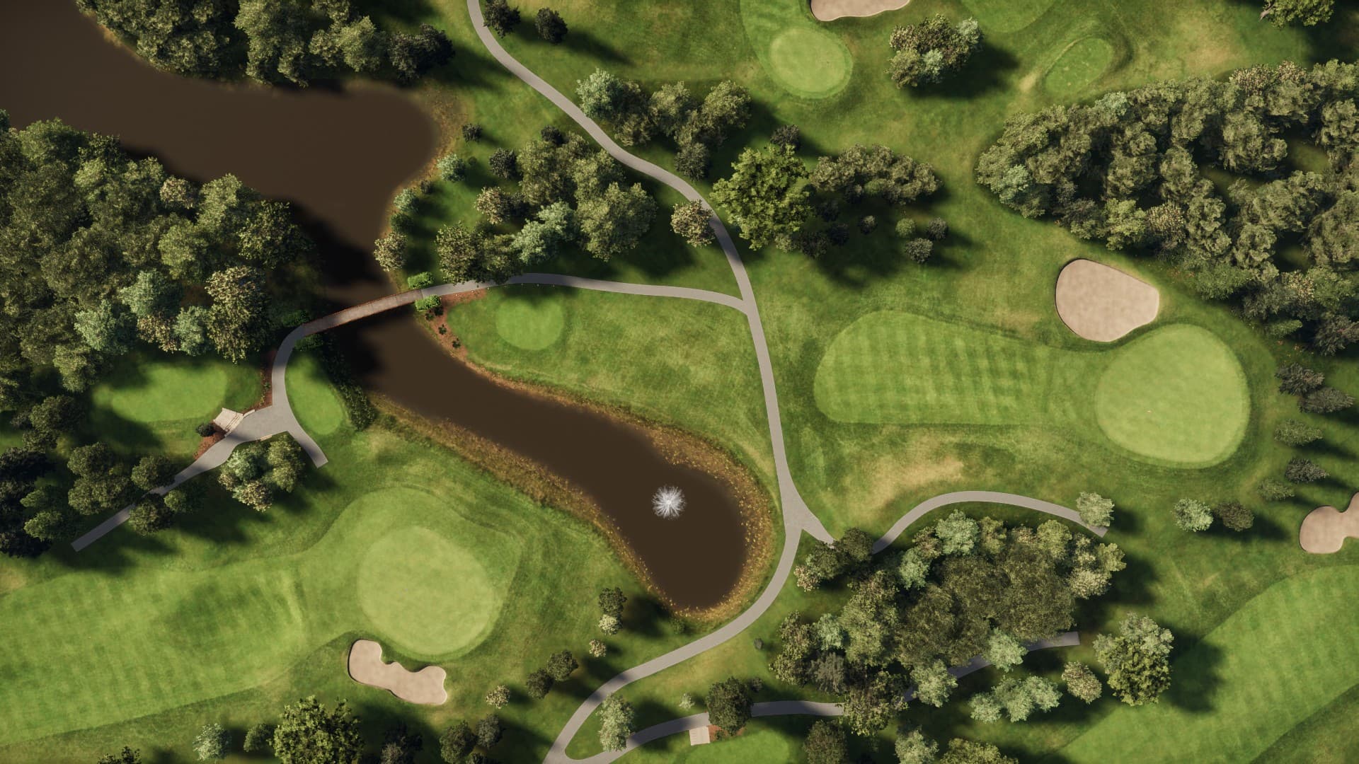 Hole 5 at Riverside Country Club