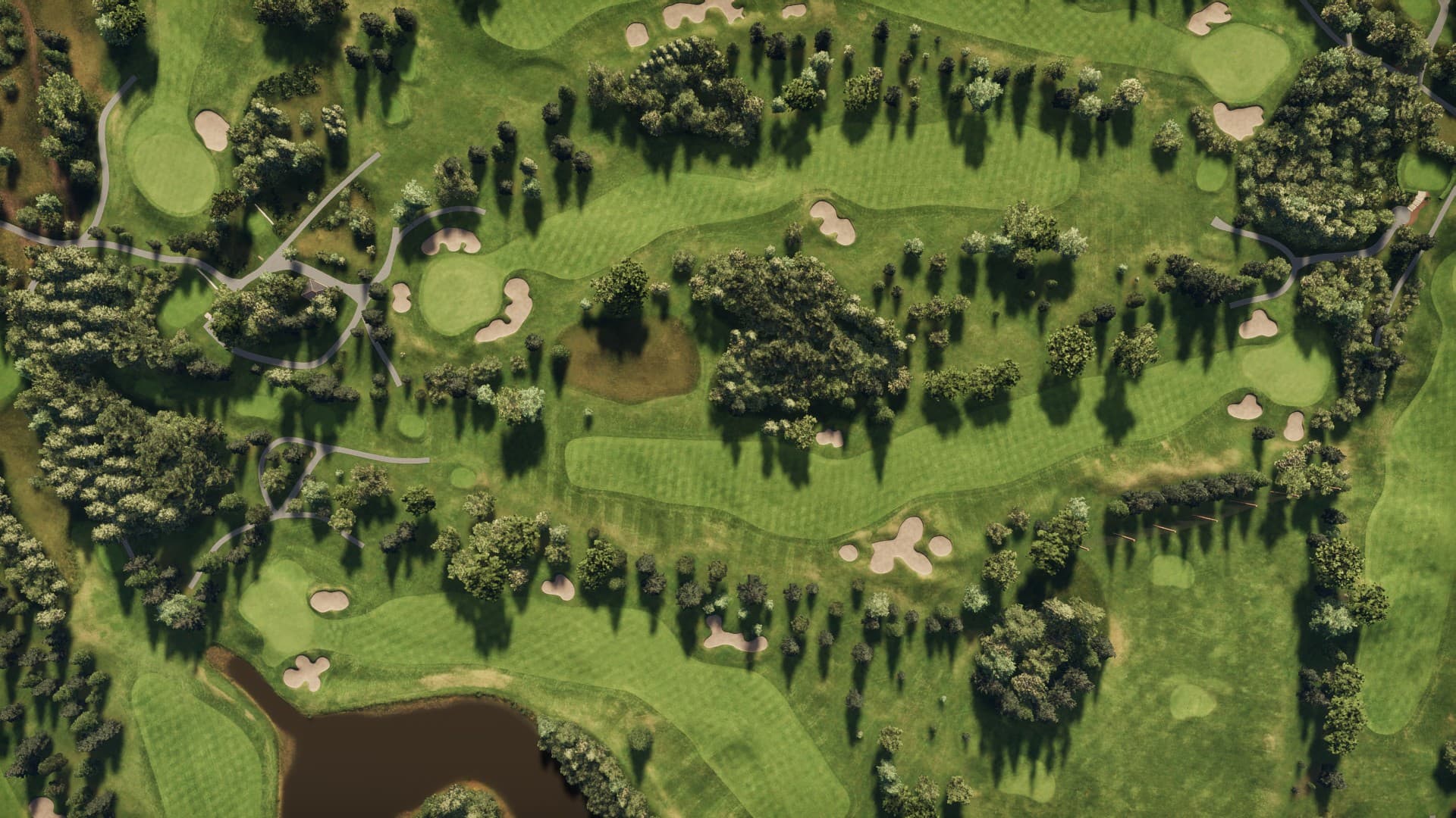 Hole 14 at Riverside Country Club