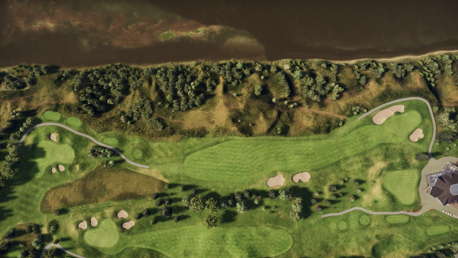 Hole 18 at Riverside Country Club