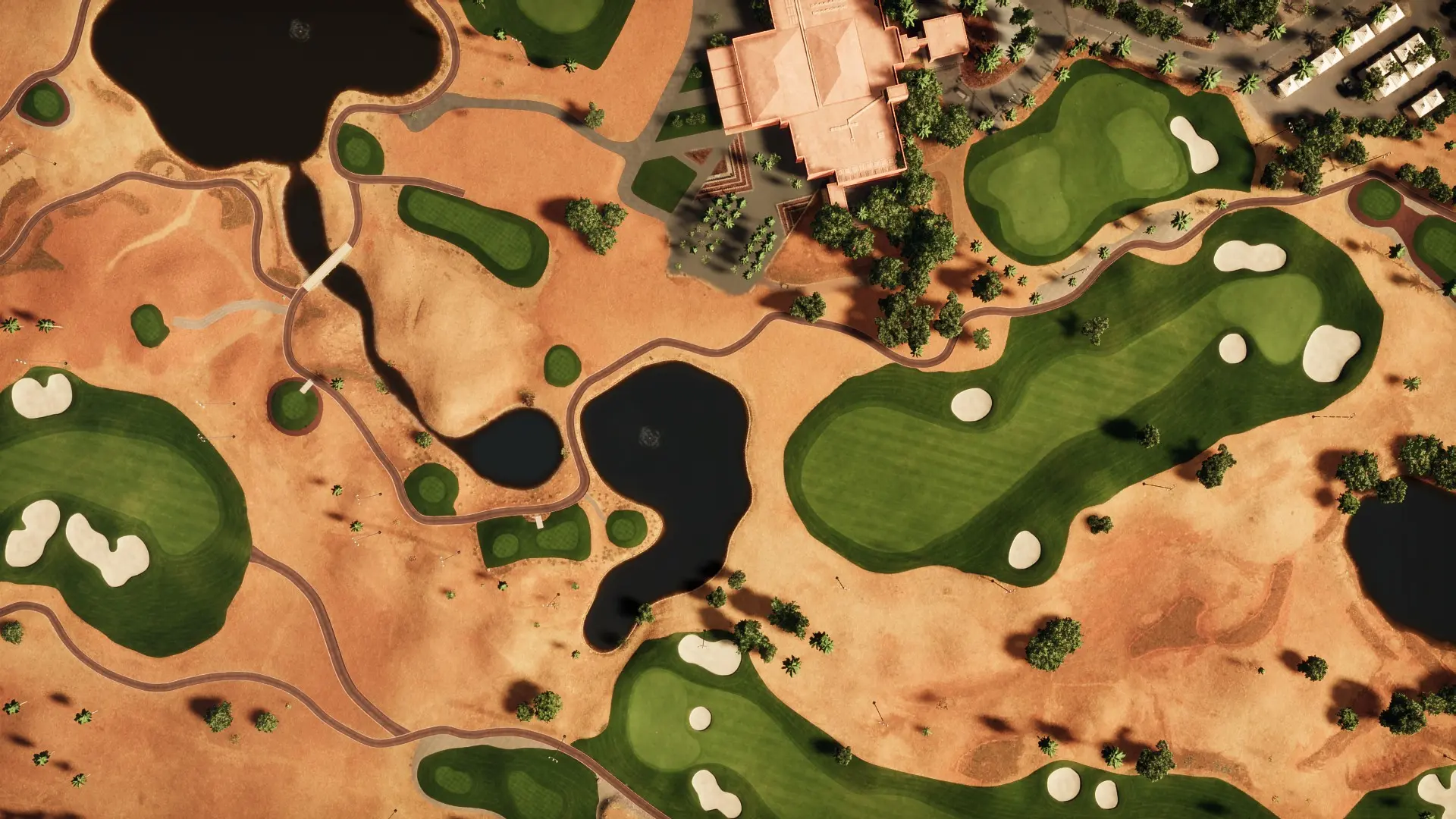 Hole 1 at Riyadh Golf Club - LIV Edition