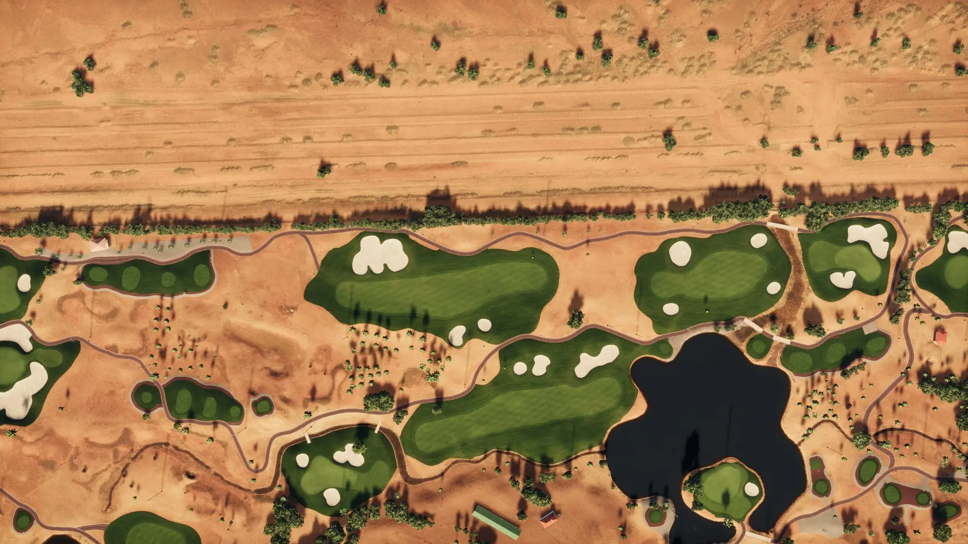 Hole 6 at Riyadh Golf Club - LIV Edition