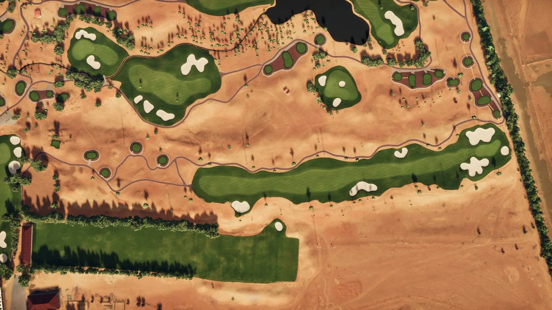 Hole 10 at Riyadh Golf Club - LIV Edition