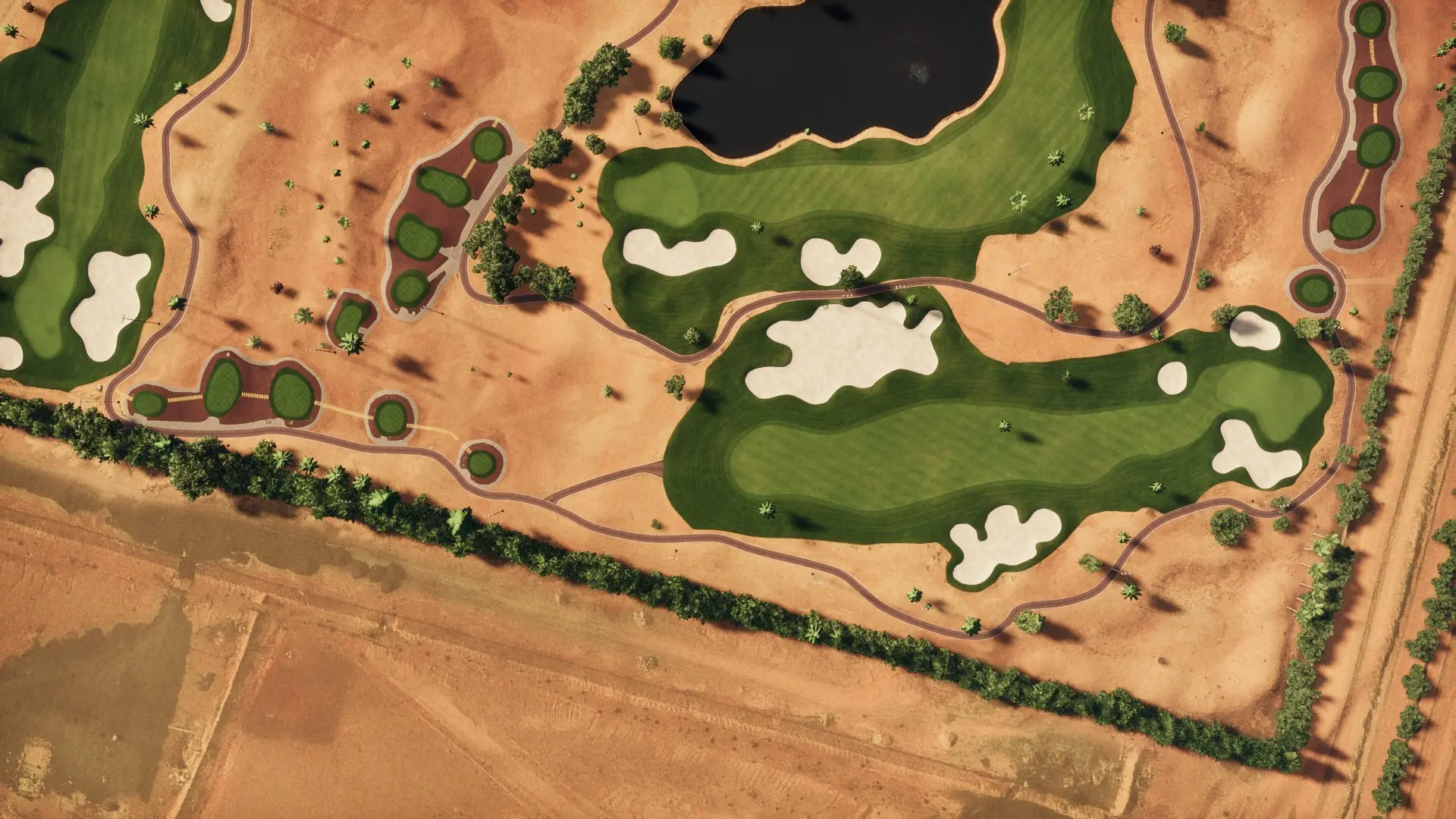 Hole 11 at Riyadh Golf Club - LIV Edition