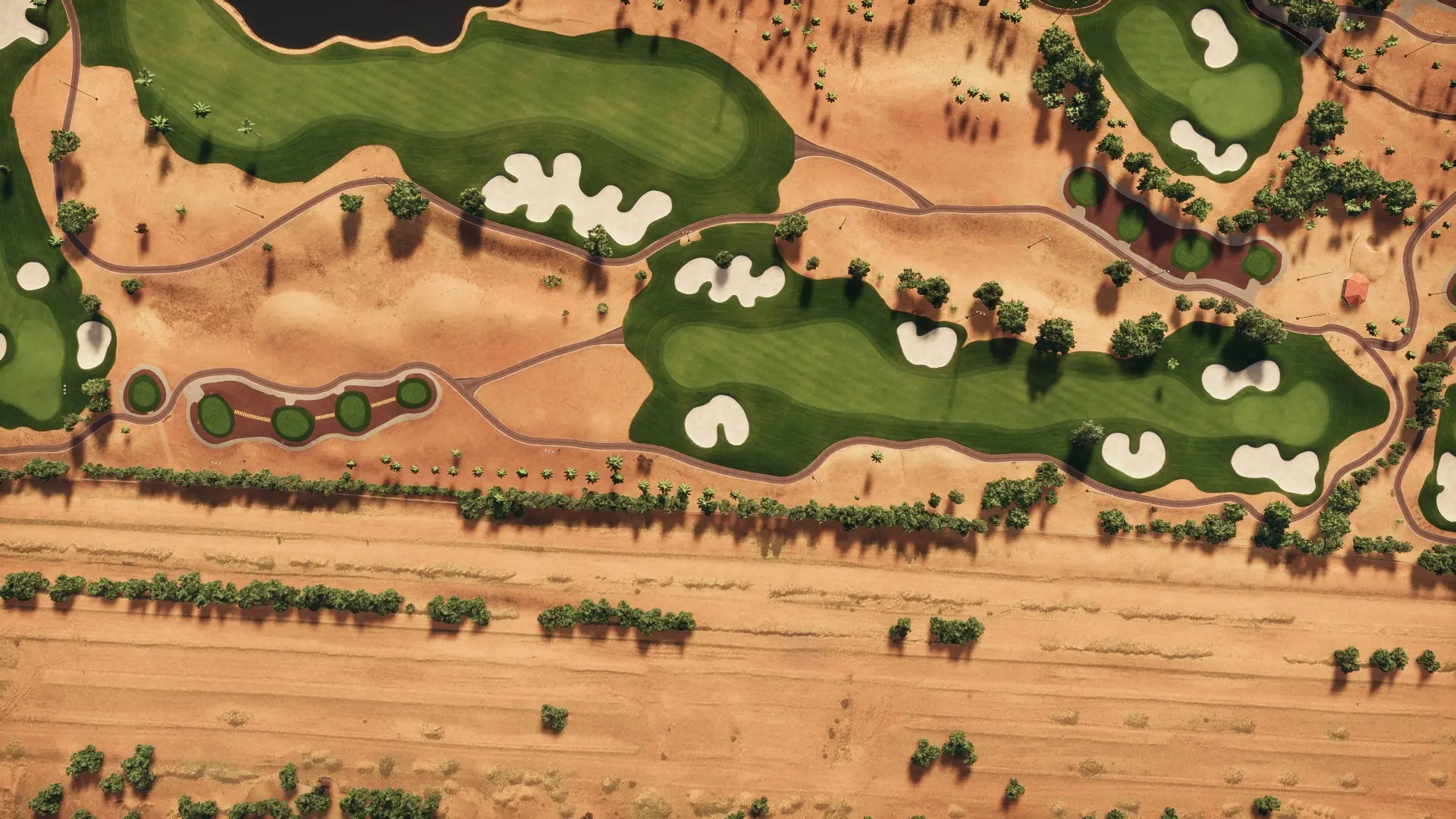 Hole 12 at Riyadh Golf Club - LIV Edition