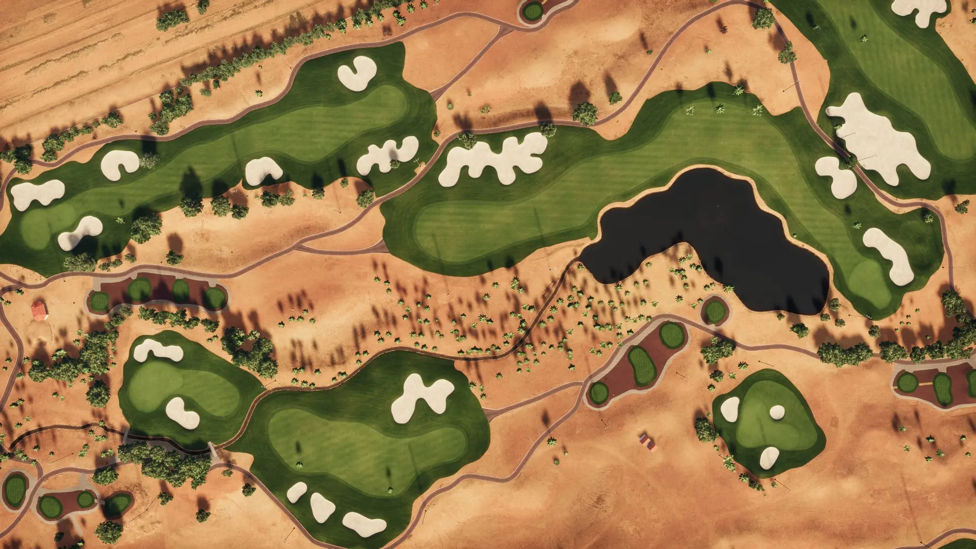 Hole 13 at Riyadh Golf Club - LIV Edition