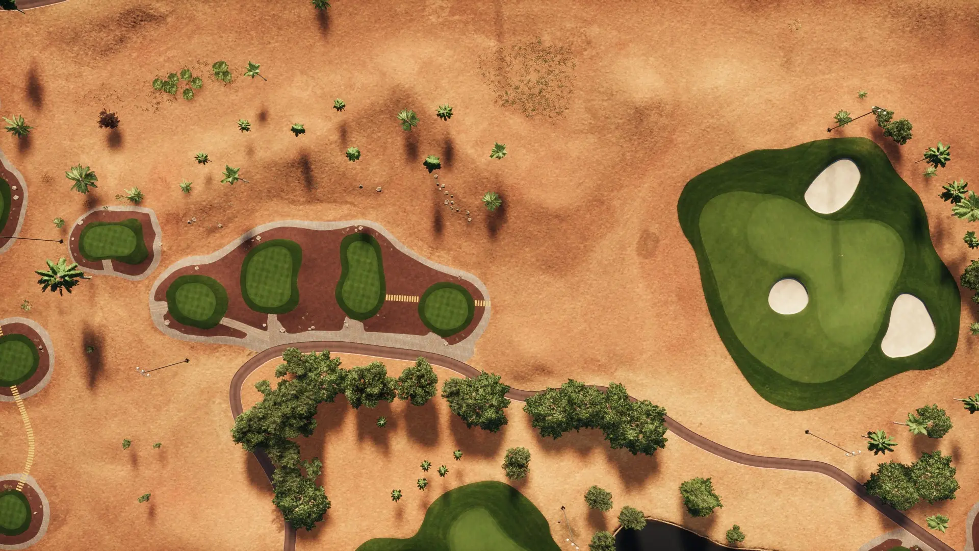 Hole 14 at Riyadh Golf Club - LIV Edition