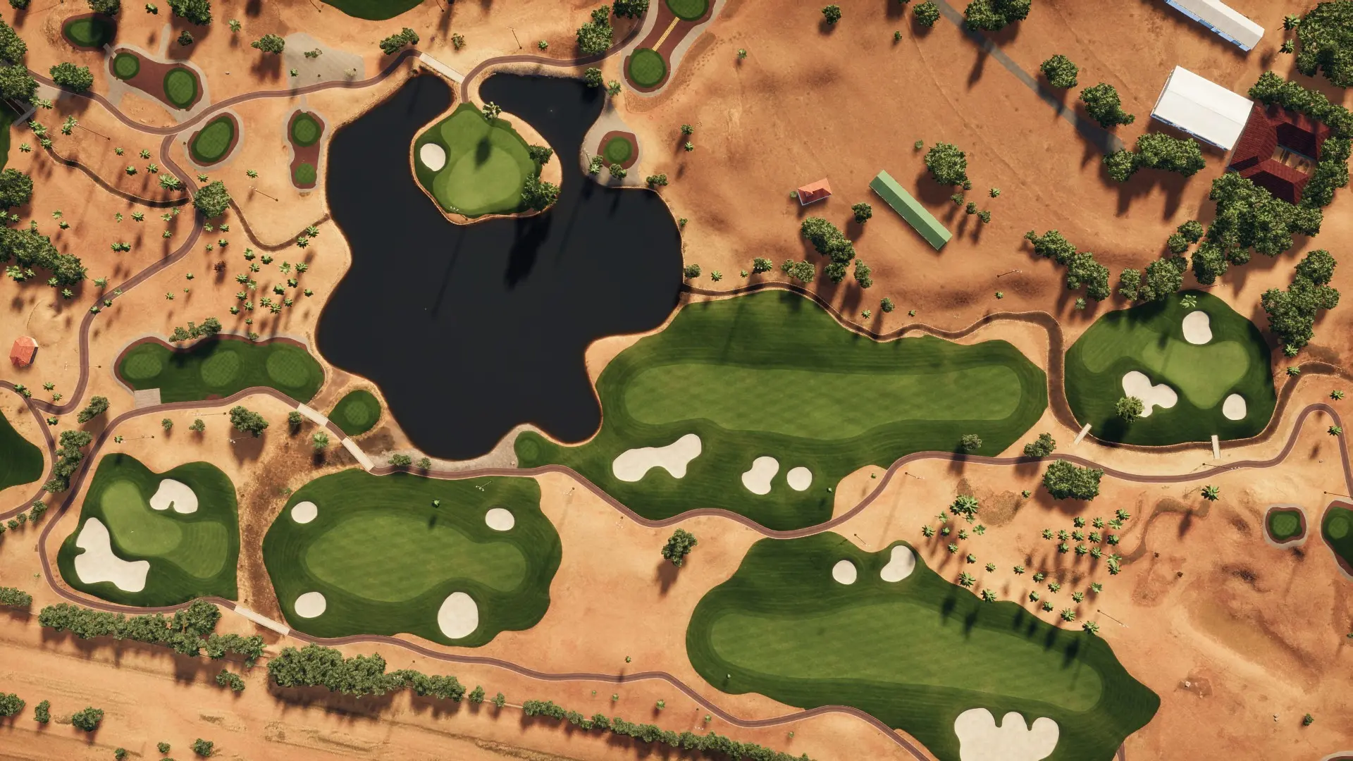Hole 16 at Riyadh Golf Club - LIV Edition