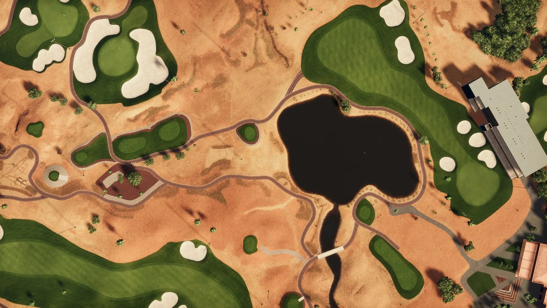 Hole 18 at Riyadh Golf Club - LIV Edition