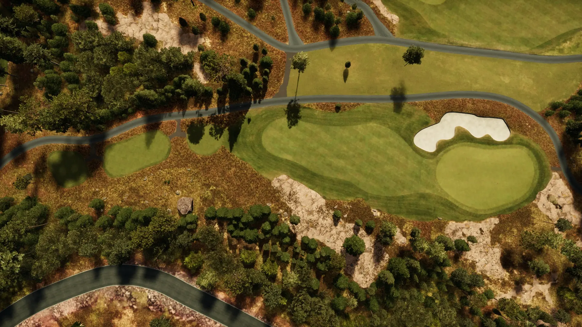 Hole 4 at Rock Golf - View 1