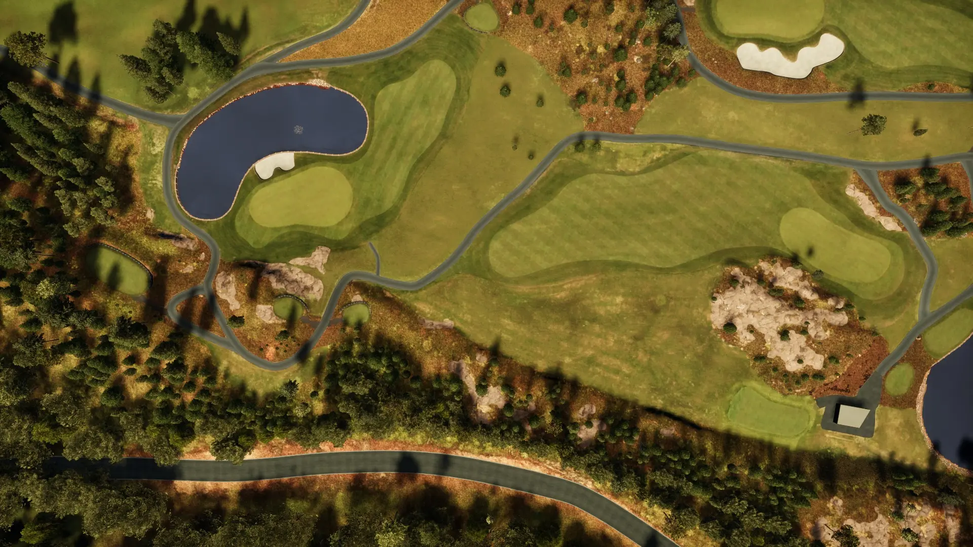 Hole 6 at Rock Golf - View 1
