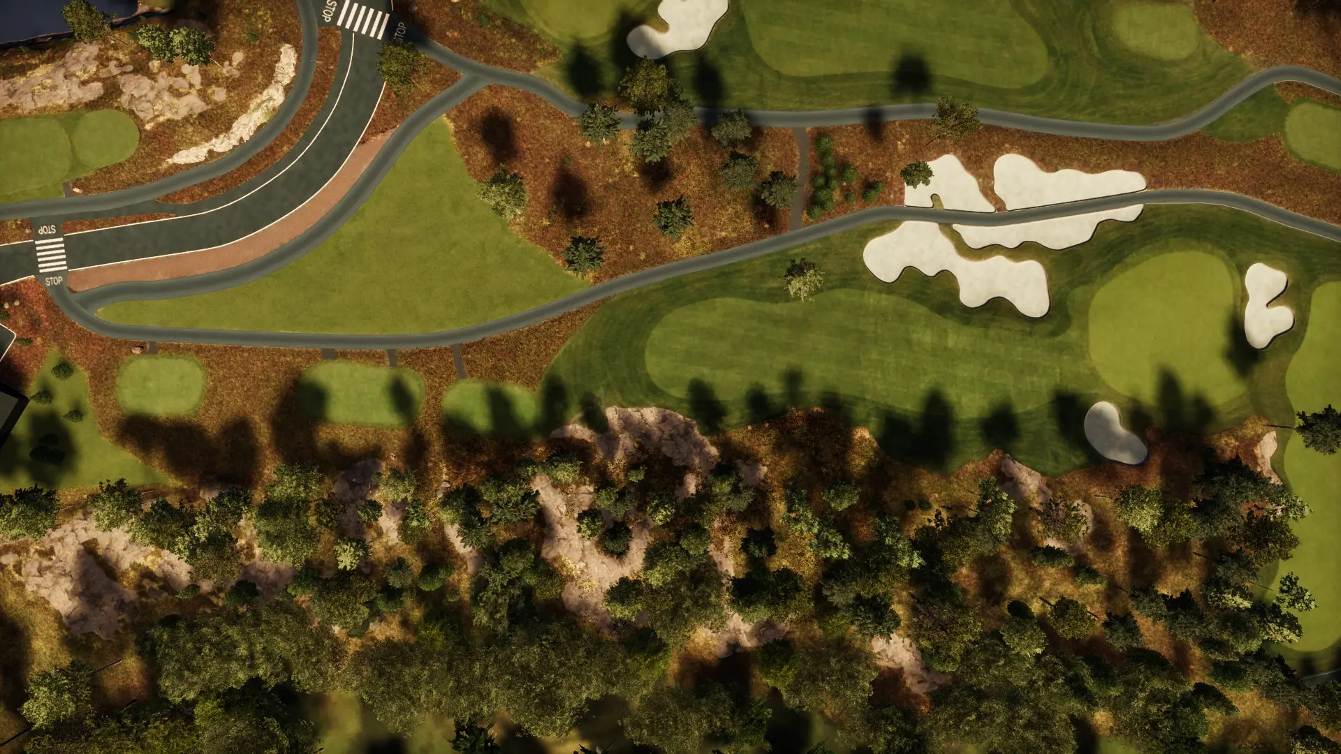 Hole 9 at Rock Golf - View 1