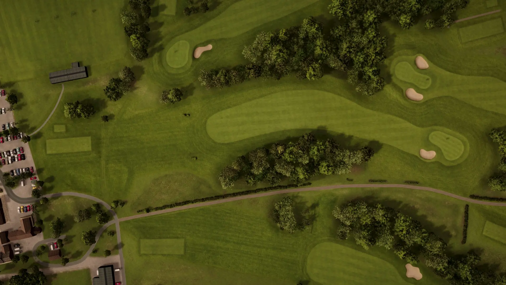 Hole 1 at Romanby Golf and Country Club