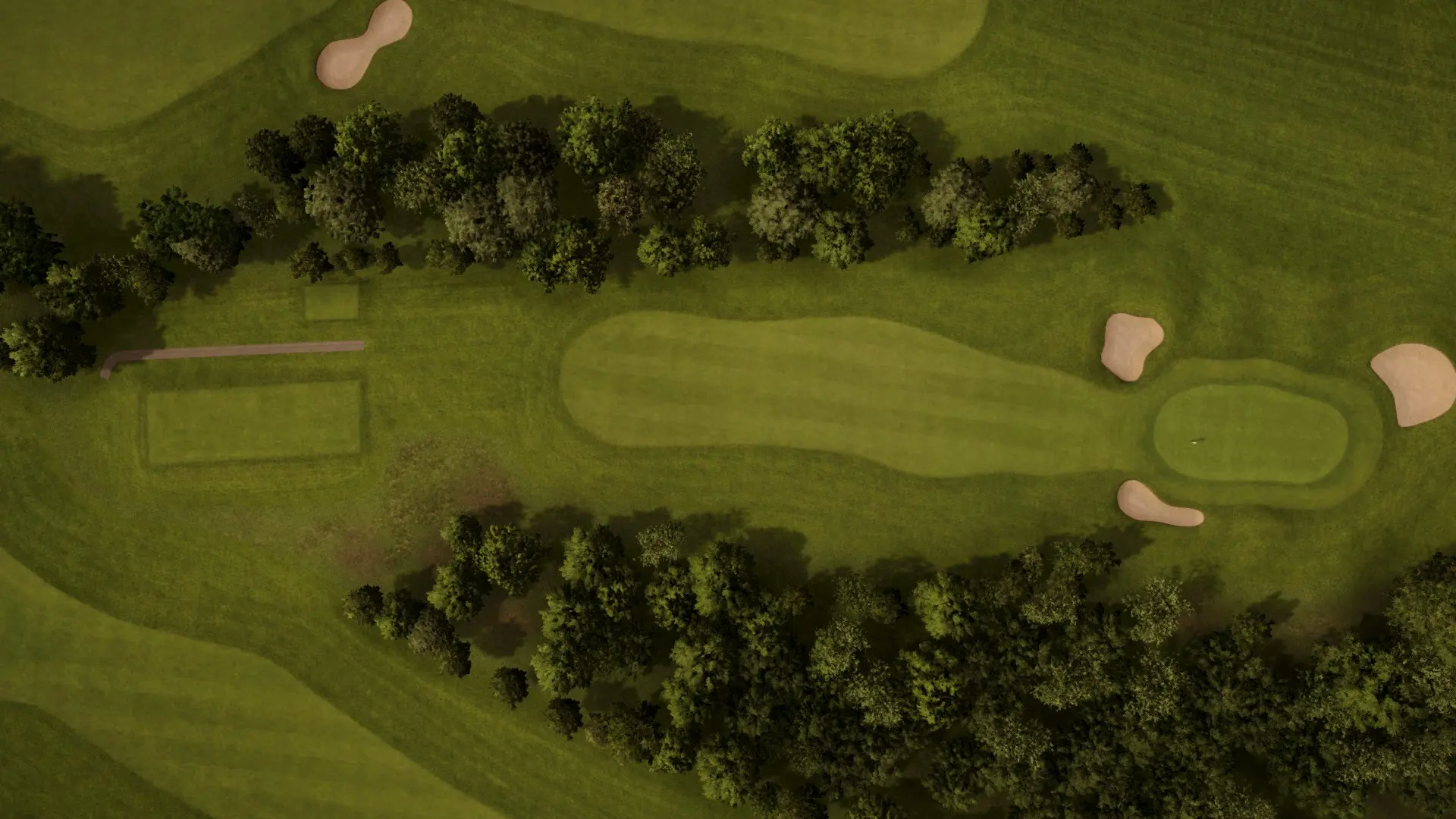 Hole 4 at Romanby Golf and Country Club