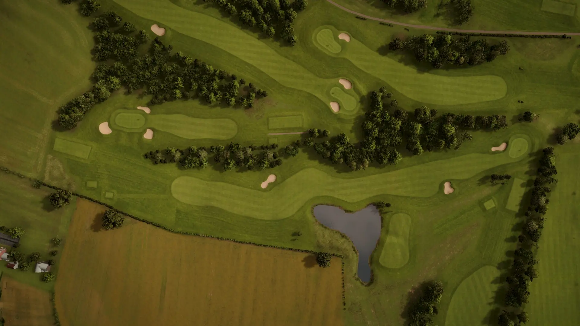 Hole 5 at Romanby Golf and Country Club