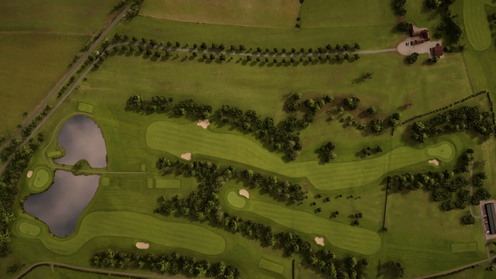 Hole 12 at Romanby Golf and Country Club
