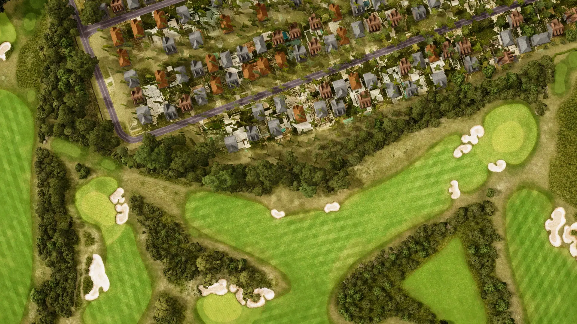 Hole 9 at Royal Melbourne Golf Club Composite Course