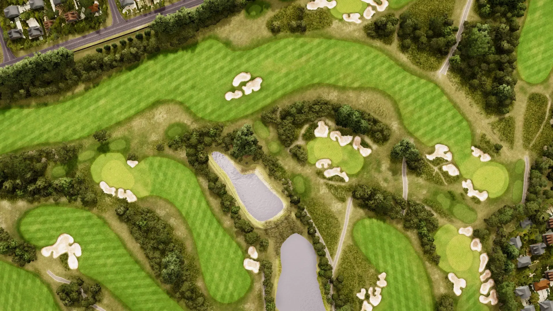 Hole 14 at Royal Melbourne Golf Club Composite Course