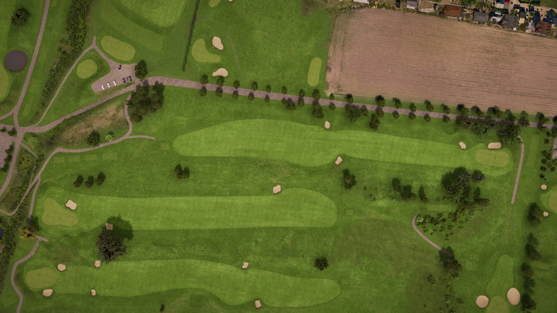Hole 5 at Rya Golfclub – Seaside Course