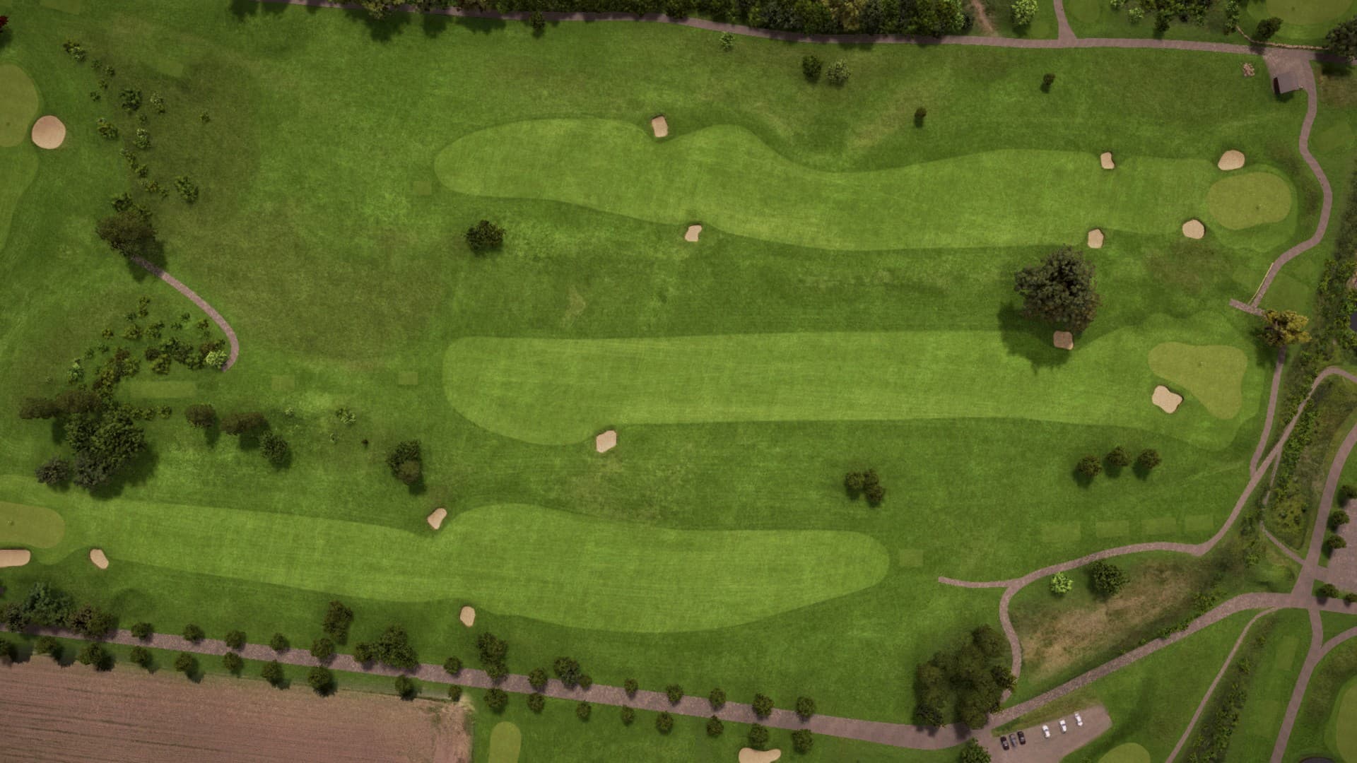 Hole 7 at Rya Golfclub – Seaside Course