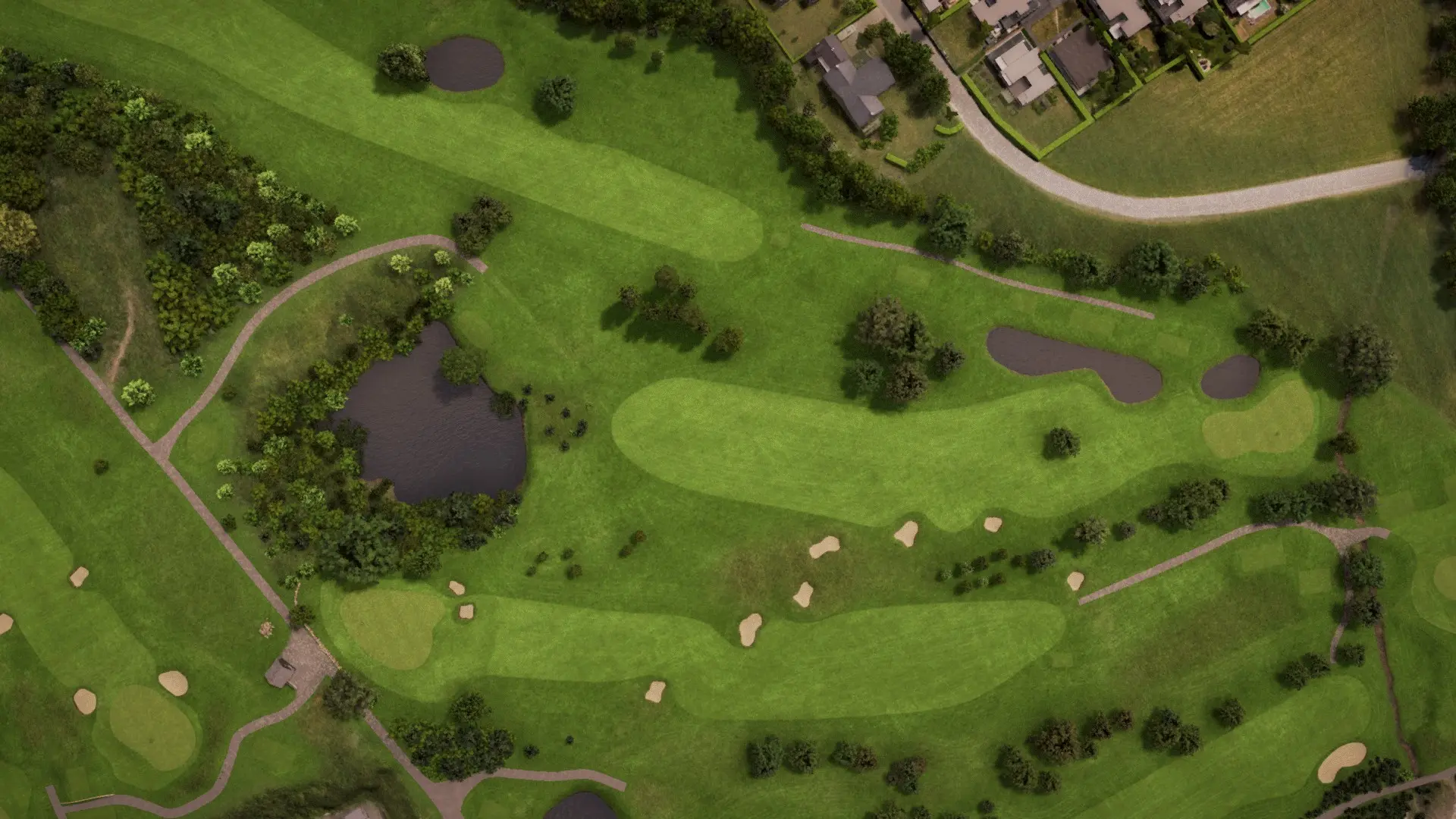 Hole 10 at Rya Golfclub – Seaside Course