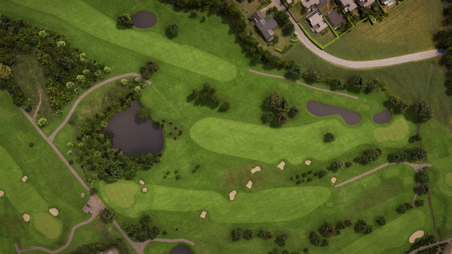 Hole 10 at Rya Golfclub – Seaside Course