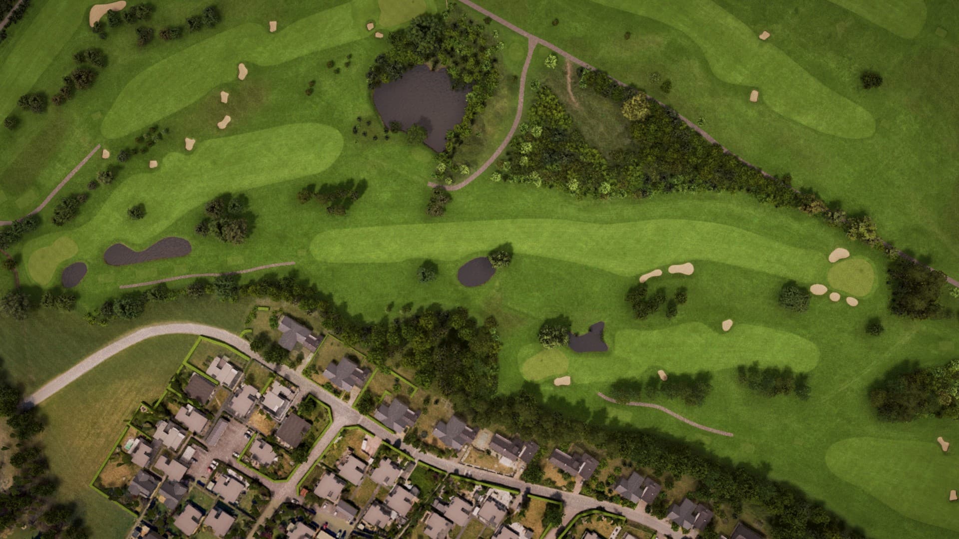 Hole 11 at Rya Golfclub – Seaside Course