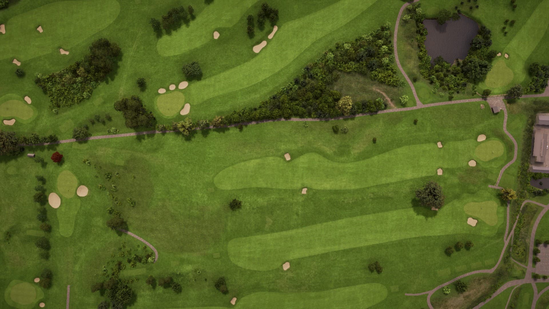 Hole 15 at Rya Golfclub – Seaside Course