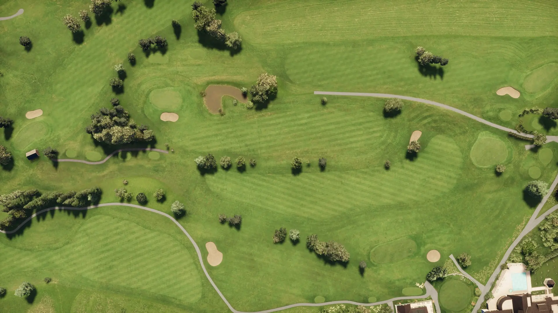 Hole 9 at Schloss Pichlarn