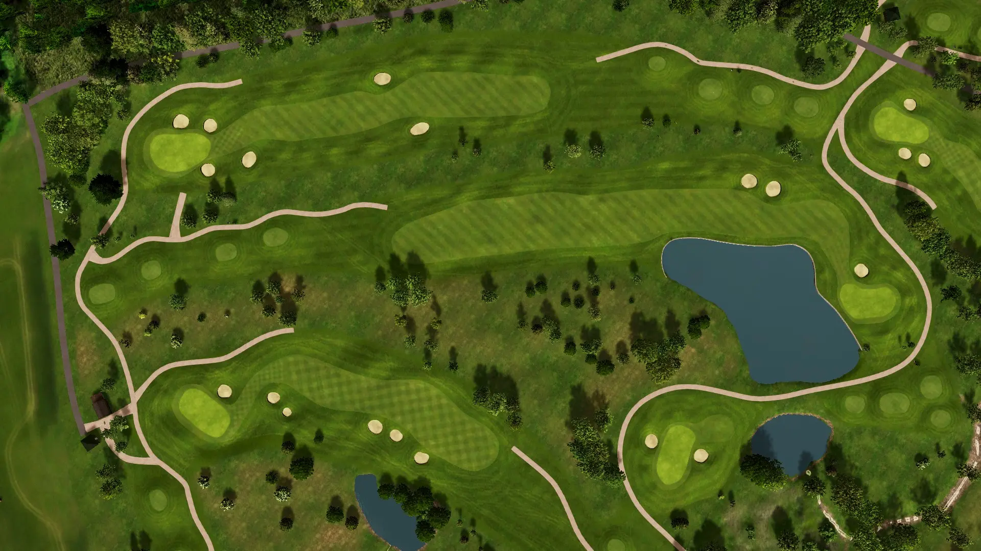 Hole 7 at Golf Fleesensee Schloss -Platz