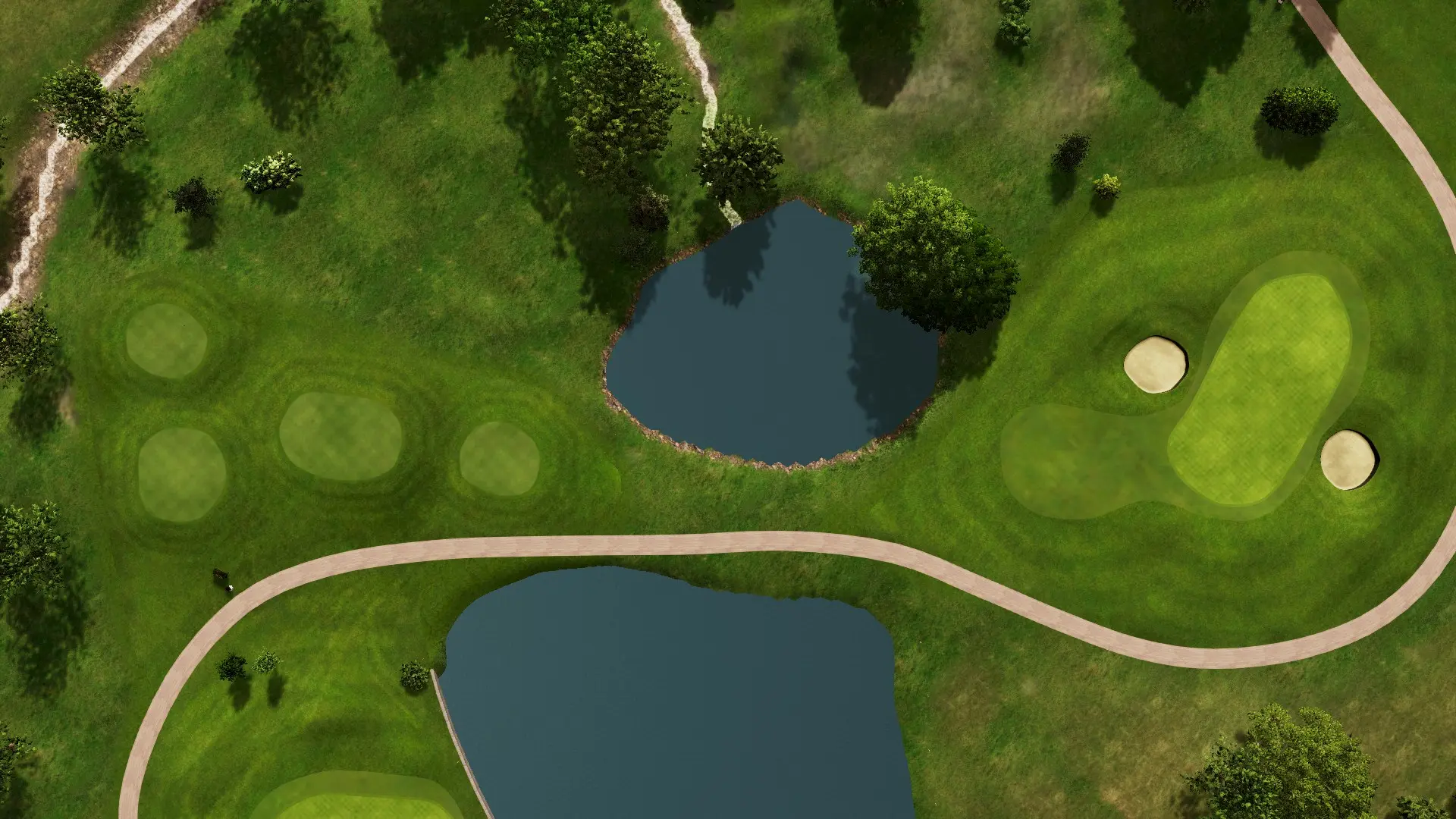 Hole 8 at Golf Fleesensee Schloss -Platz