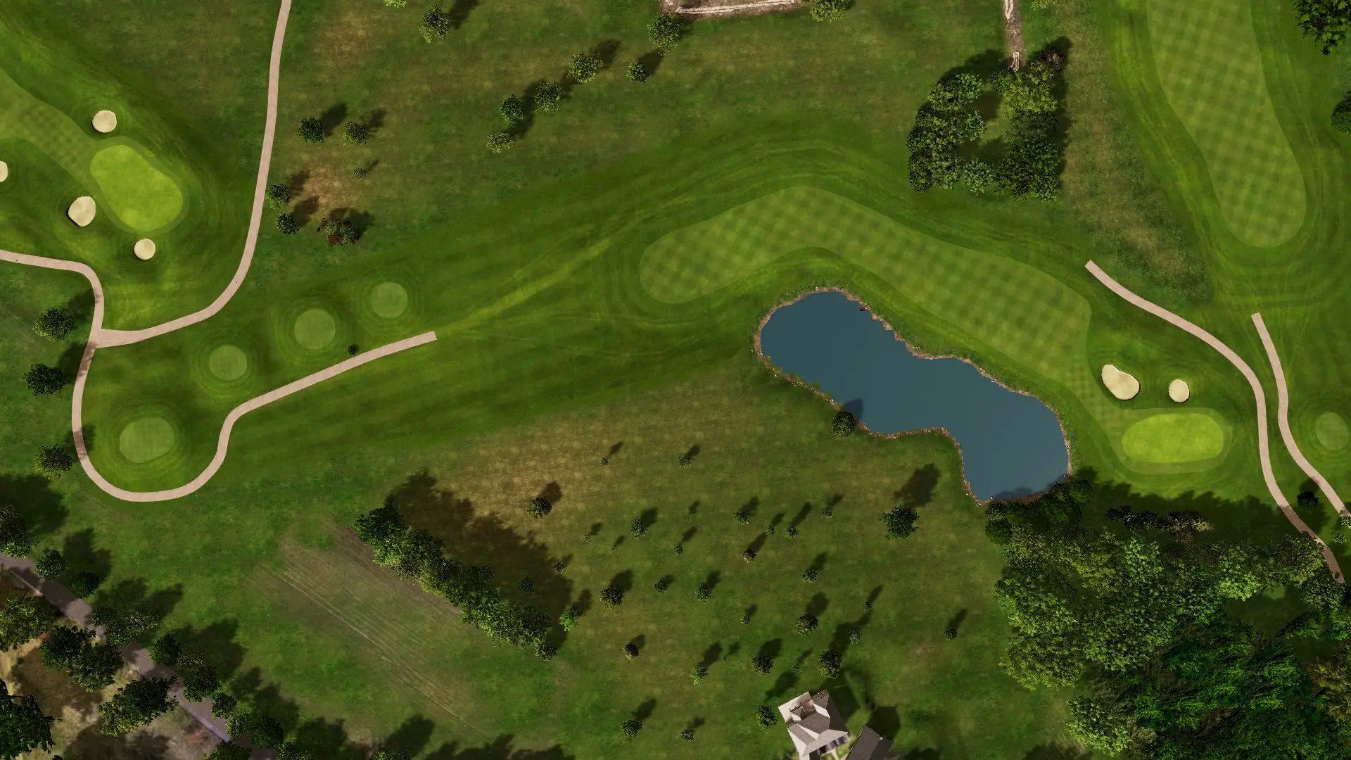 Hole 11 at Golf Fleesensee Schloss -Platz