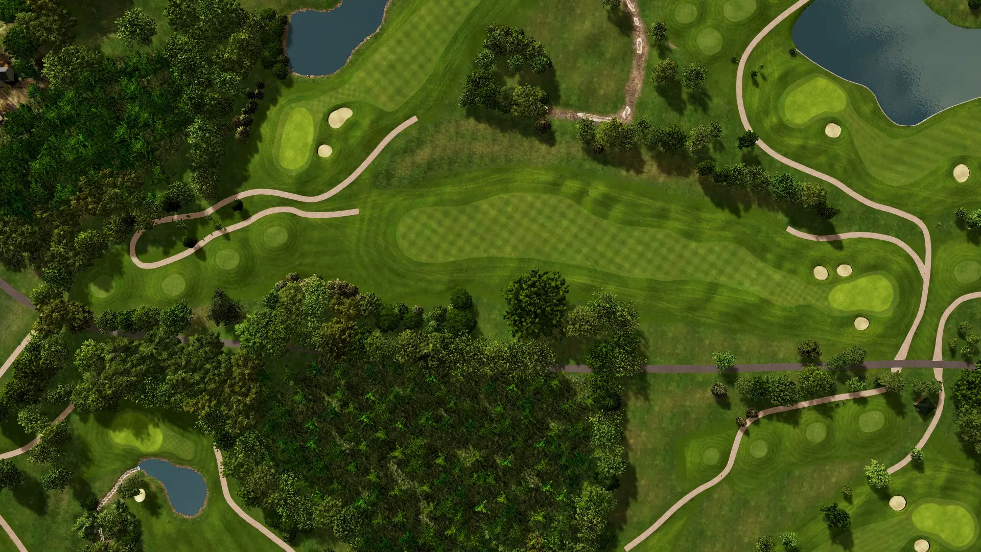 Hole 12 at Golf Fleesensee Schloss -Platz