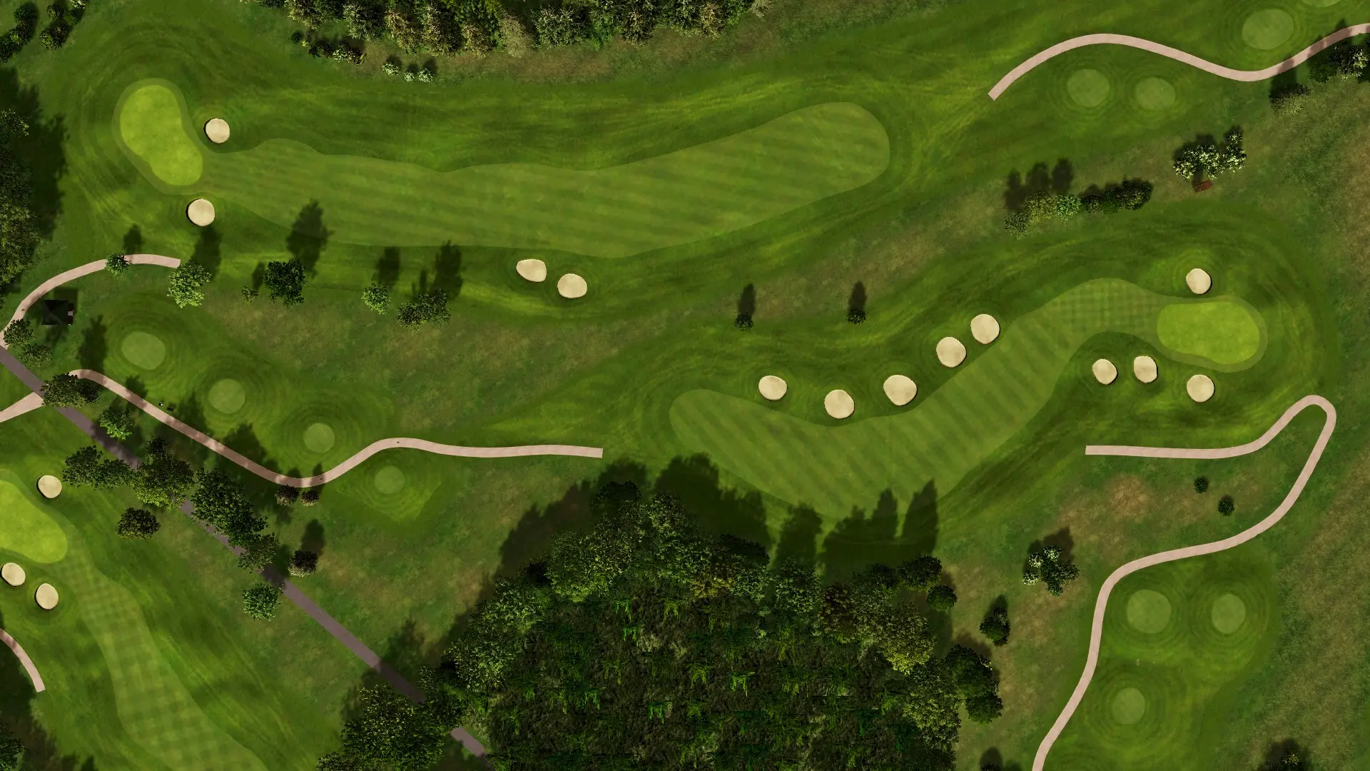 Hole 13 at Golf Fleesensee Schloss -Platz