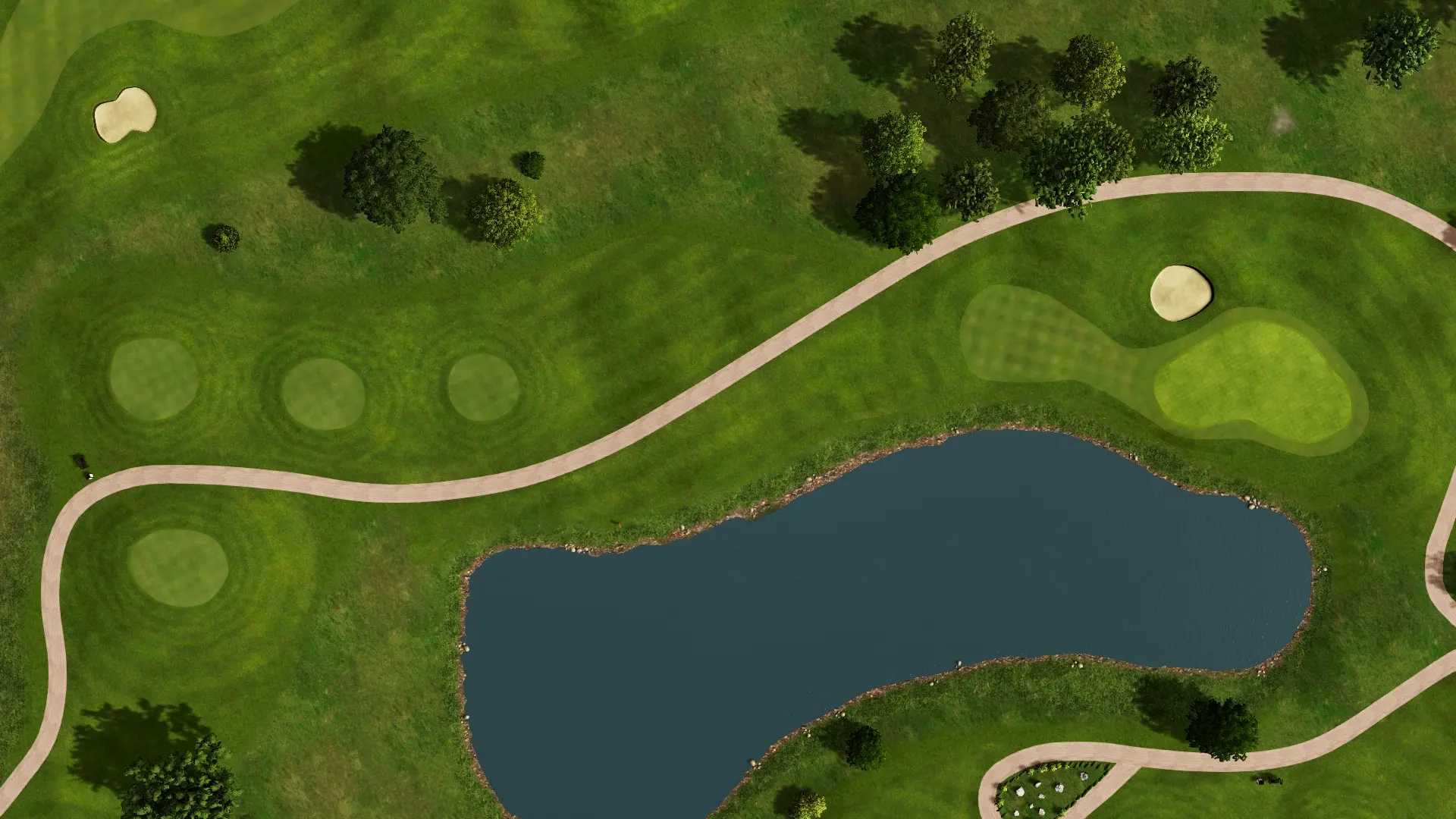 Hole 17 at Golf Fleesensee Schloss -Platz