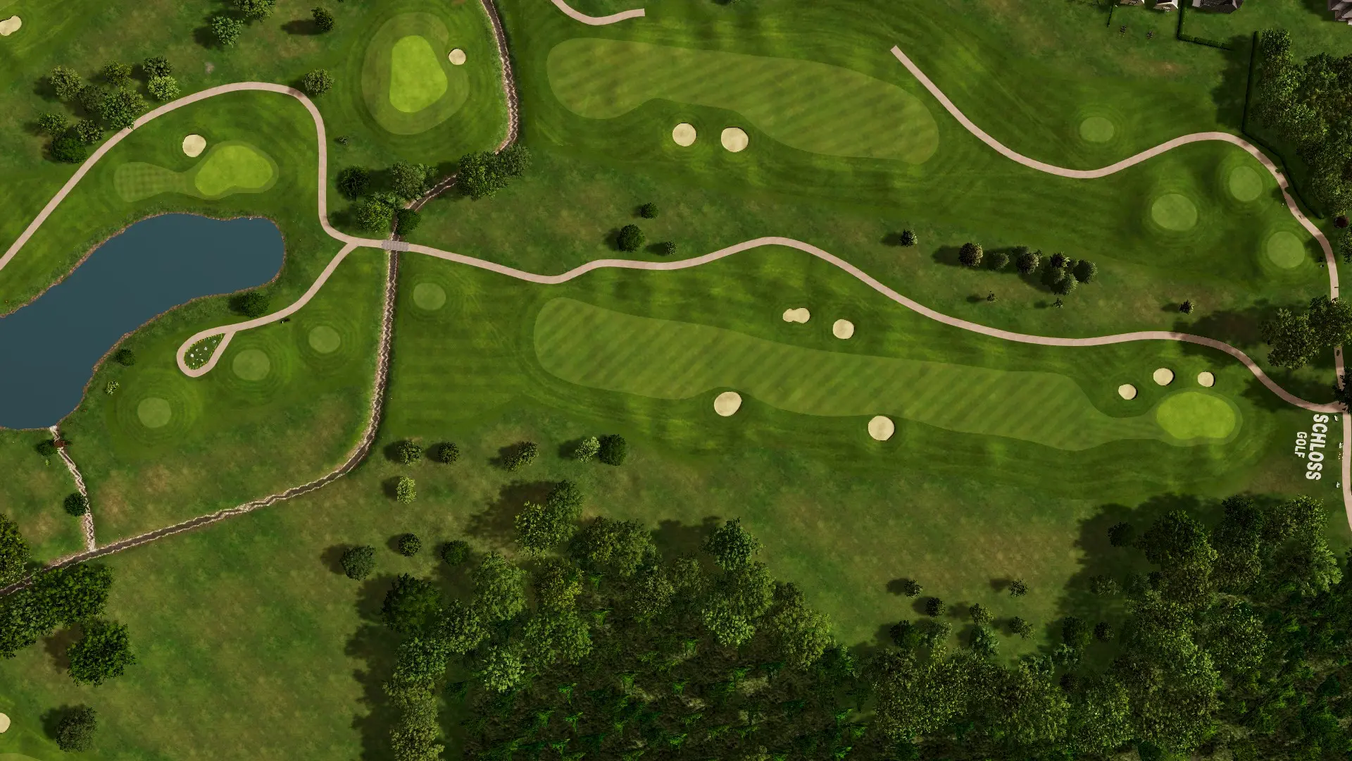 Hole 18 at Golf Fleesensee Schloss -Platz