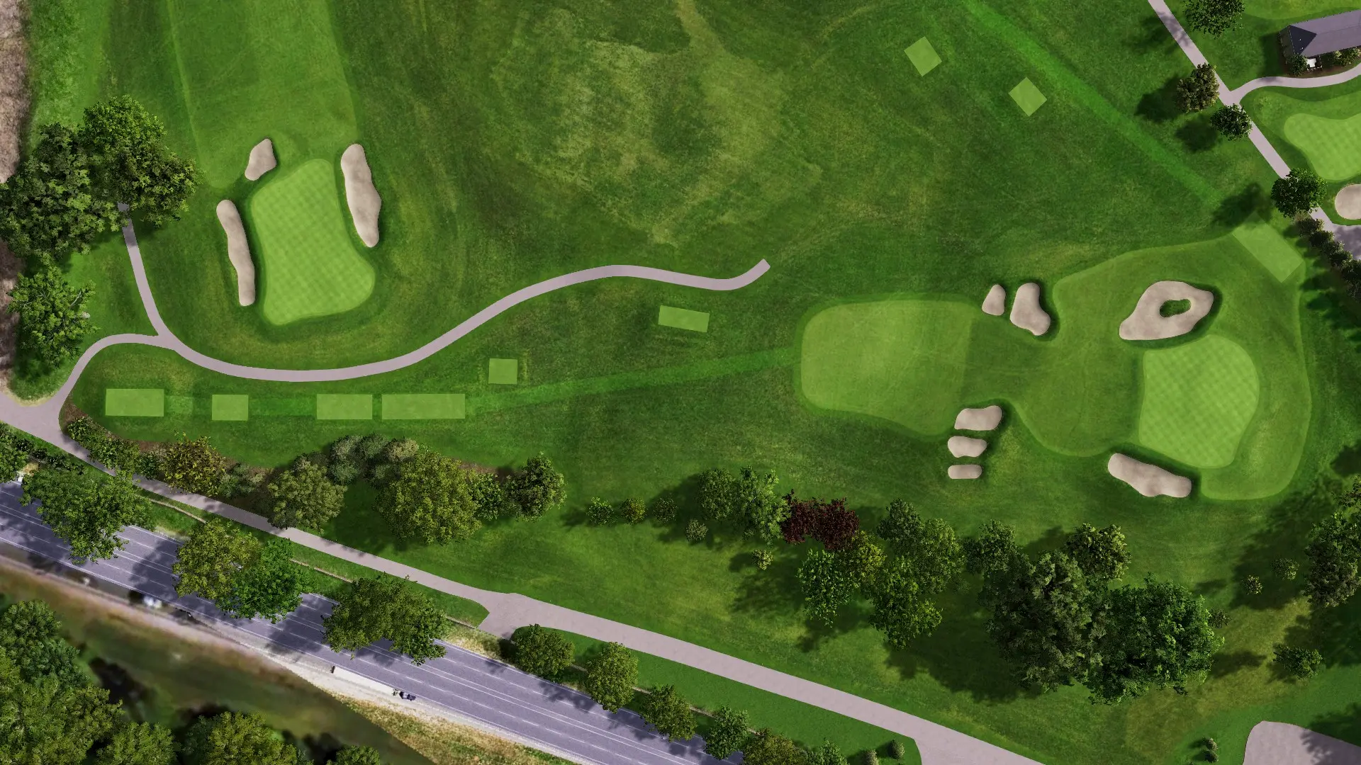 Hole 14 at Scioto Country Club