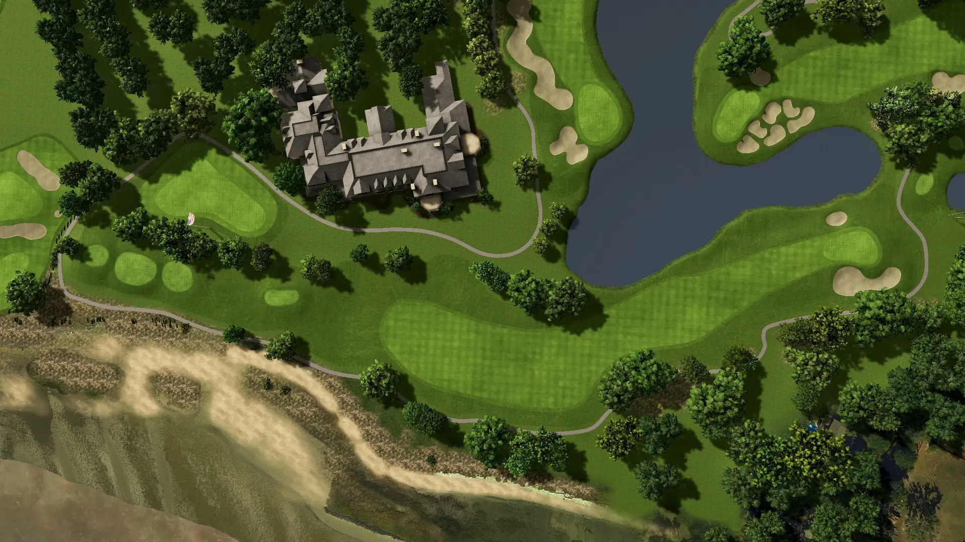 Hole 10 at Sea Island Plantation