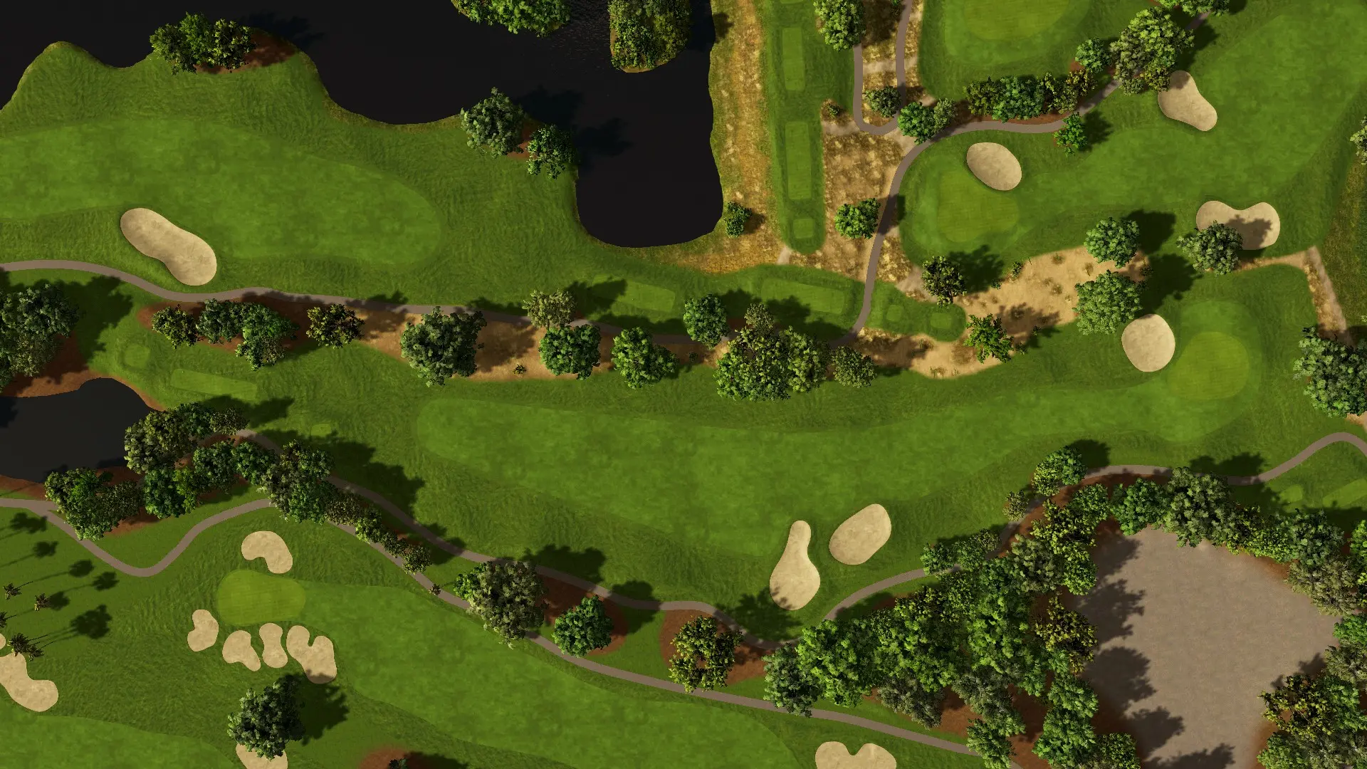 Hole 1 at Sea Island Seaside