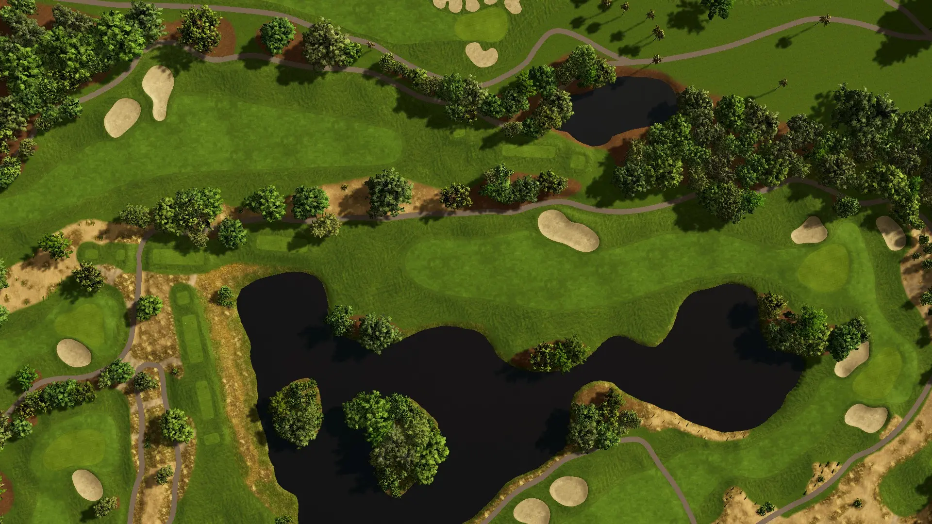 Hole 9 at Sea Island Seaside