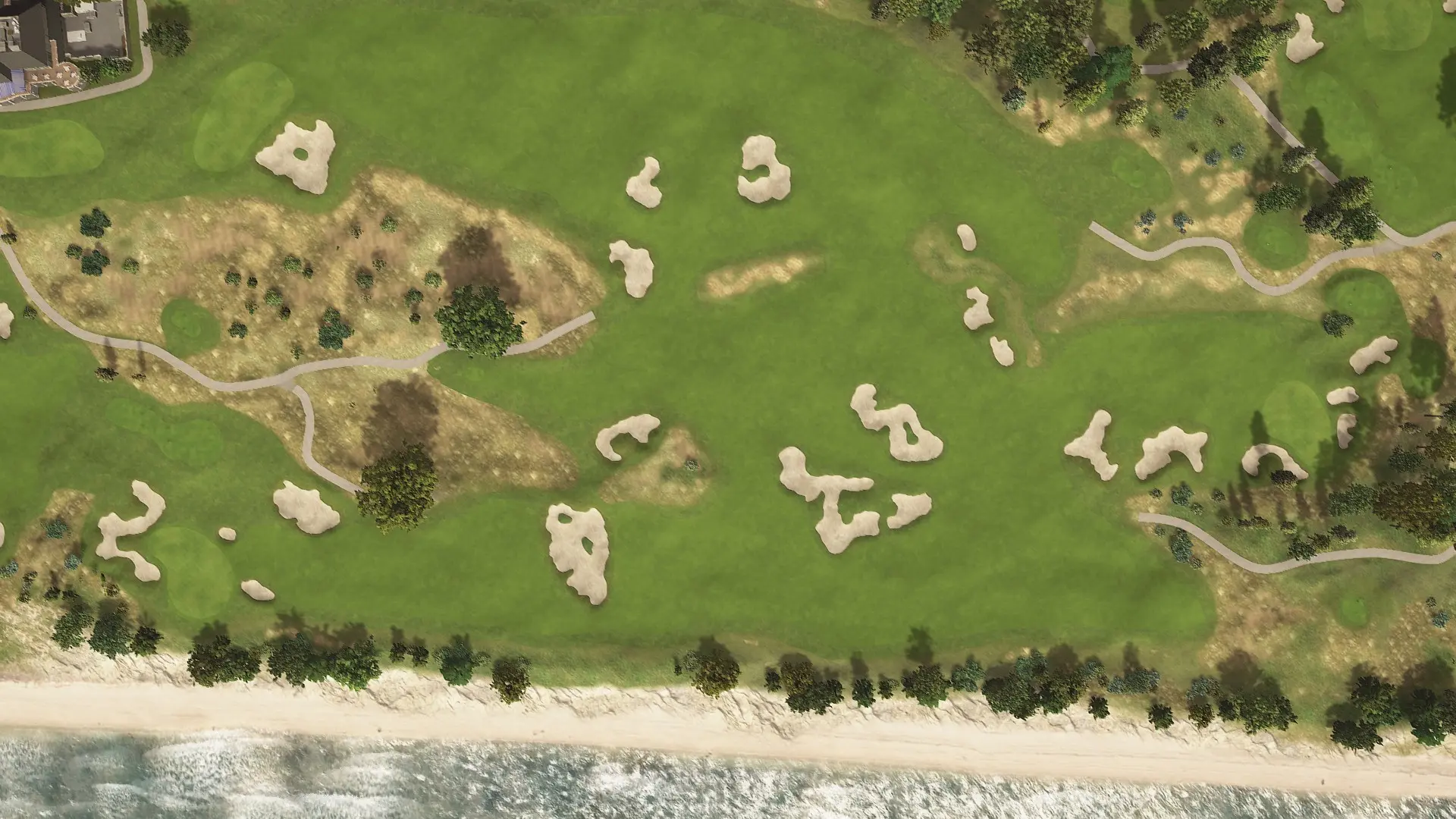 Hole 2 at Sebonack