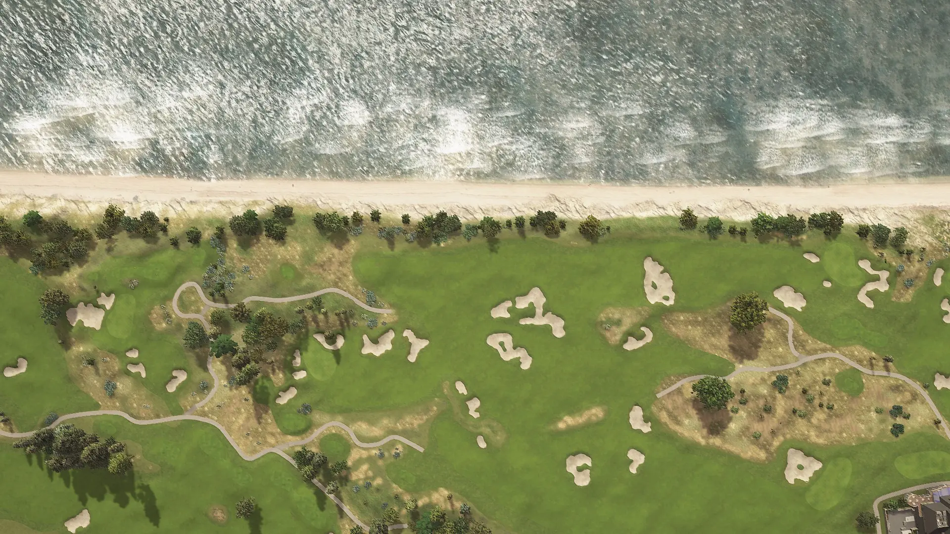 Hole 18 at Sebonack