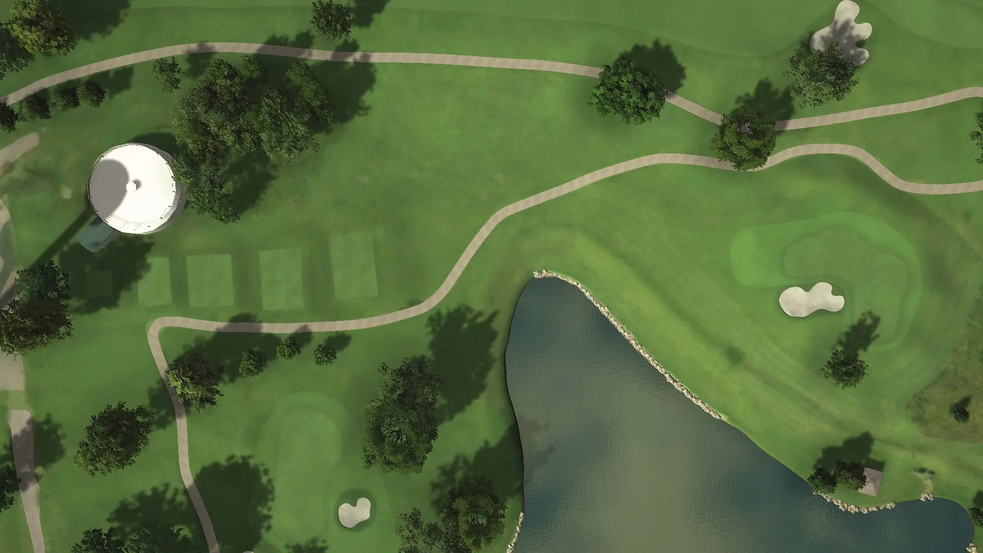 Hole 5 at Shangri-La GC, Heritage & Legends